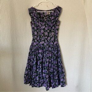 Vintage 50’s Floral Jerry Gilden Dress